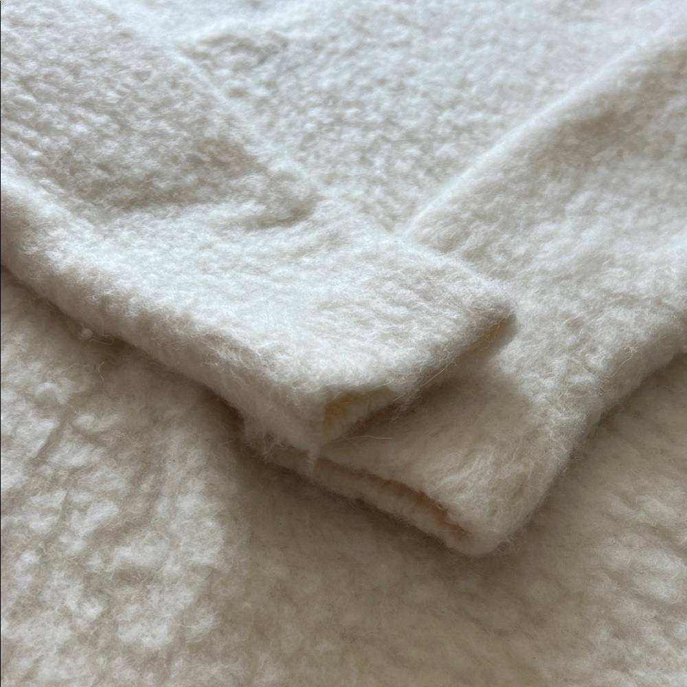 Anthropologie Cream V-Neck Sweater - Picture 13 of 13